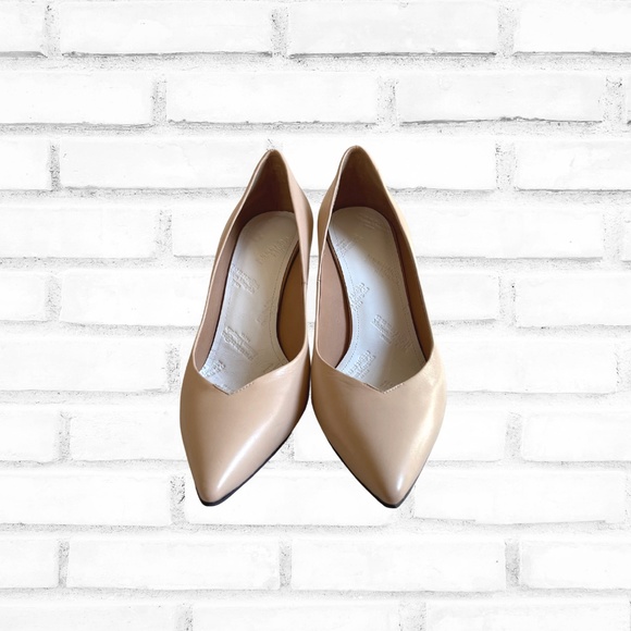 Maison Martin Margiela Nude Leather Heels - Picture 3 of 6